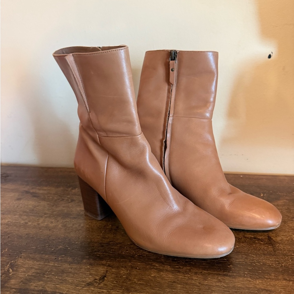 Lulu's Chic Brown Ankle Booties - image 1
